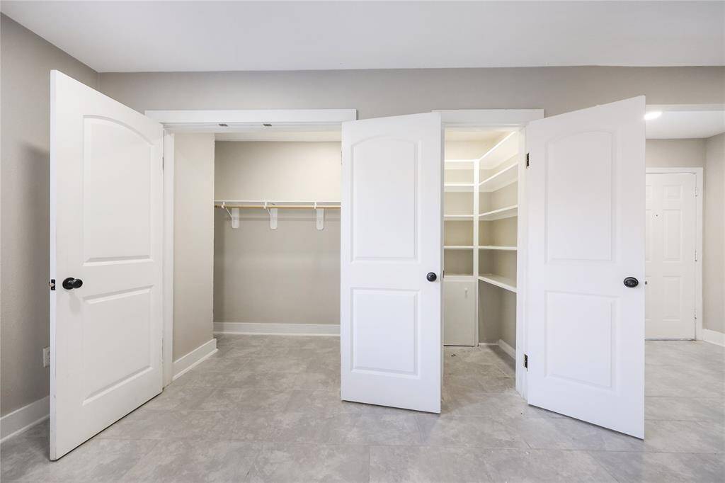 Plenty of closet space in the third bedroom!