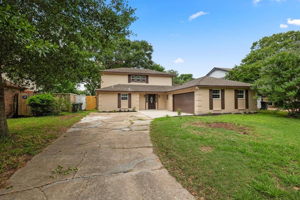 Extended driveway...