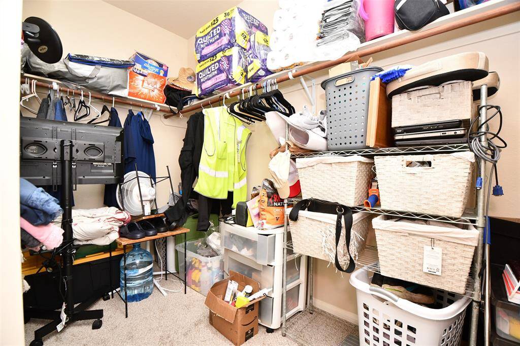 Primary closet