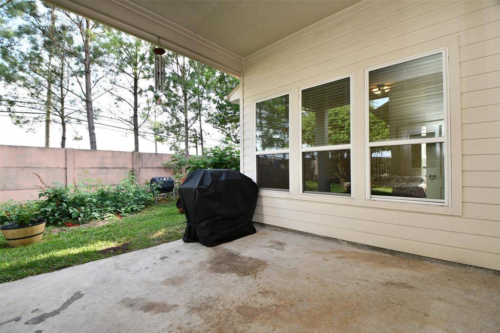 Back patio