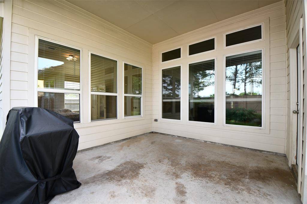 Back patio
