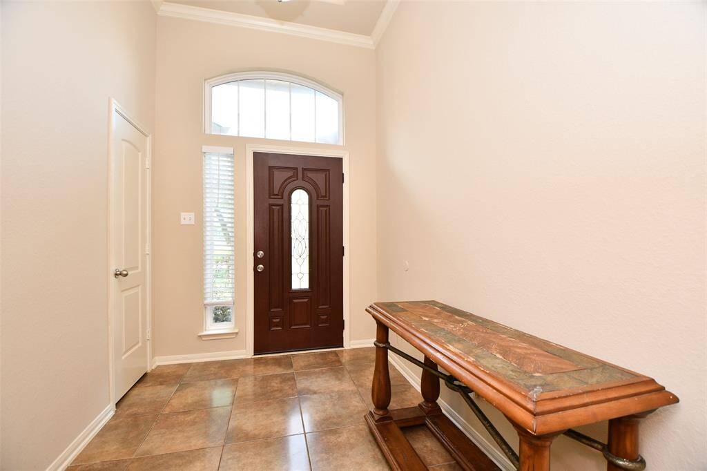 The foyer as you walk into the home