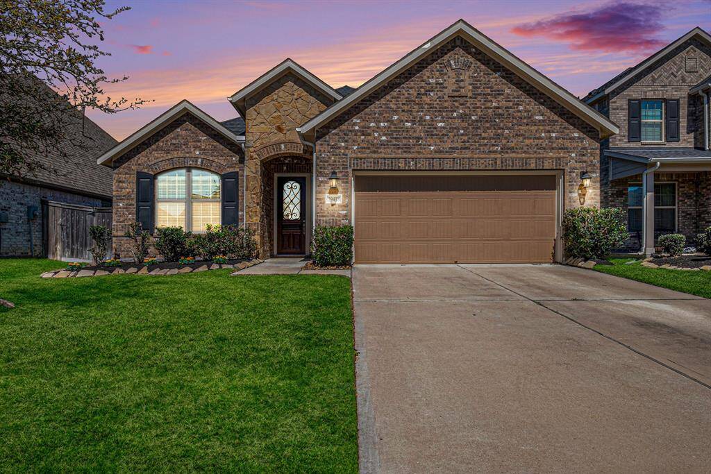 Beautiful twilight view of this home!