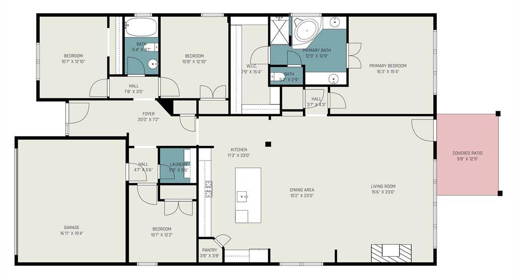 Floorplan view of this spectacular home!