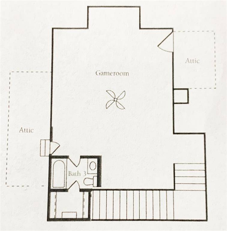 Second floor layout