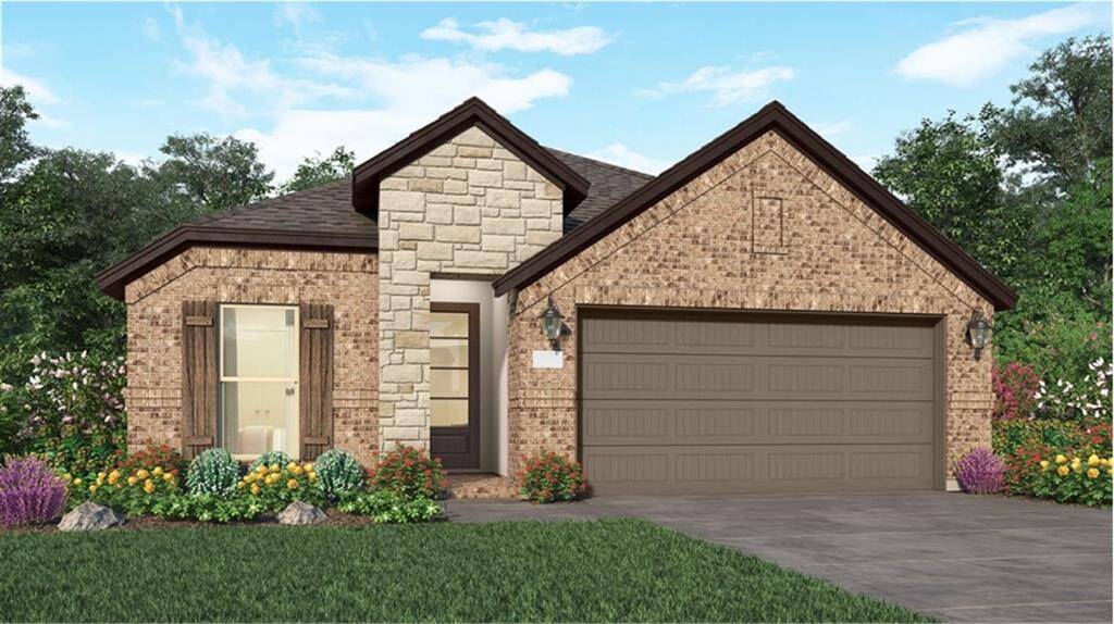 Representation of floor plan, not actual home