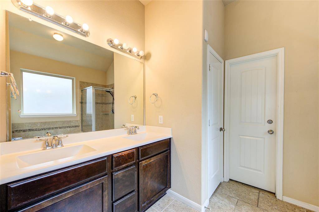 Primary bath vanity