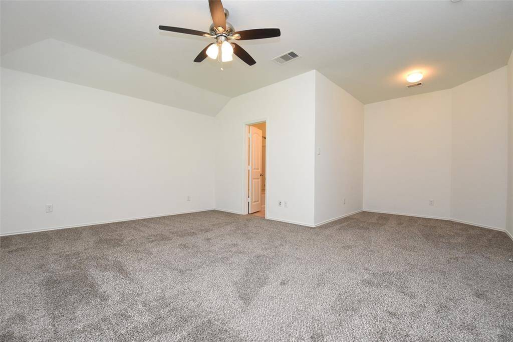 Primary bedroom features an ensuite bath.
