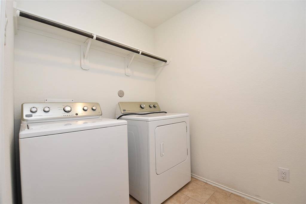 Indoor laundry w/ washer & dryer included!