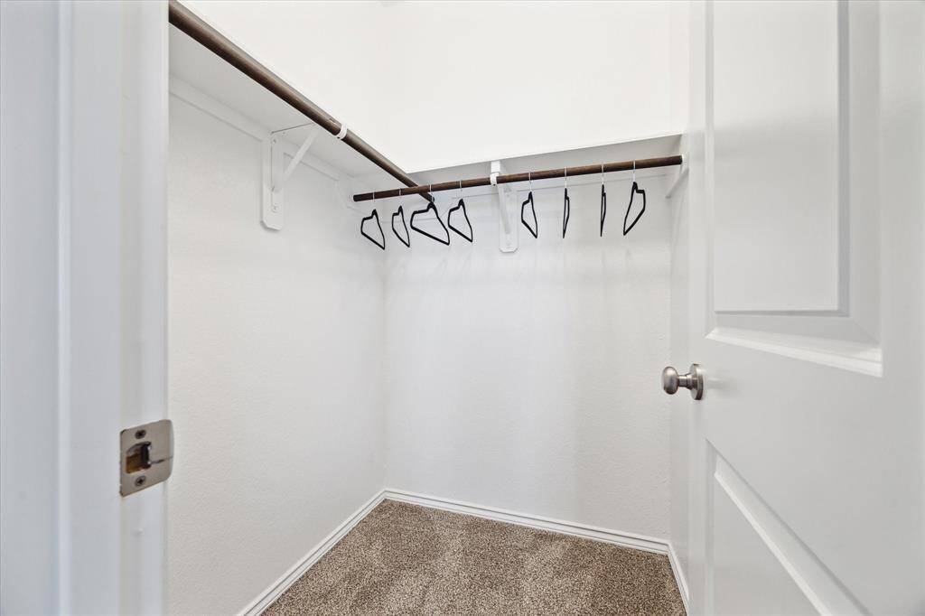 Secondary bedroom closets are all very spacious.