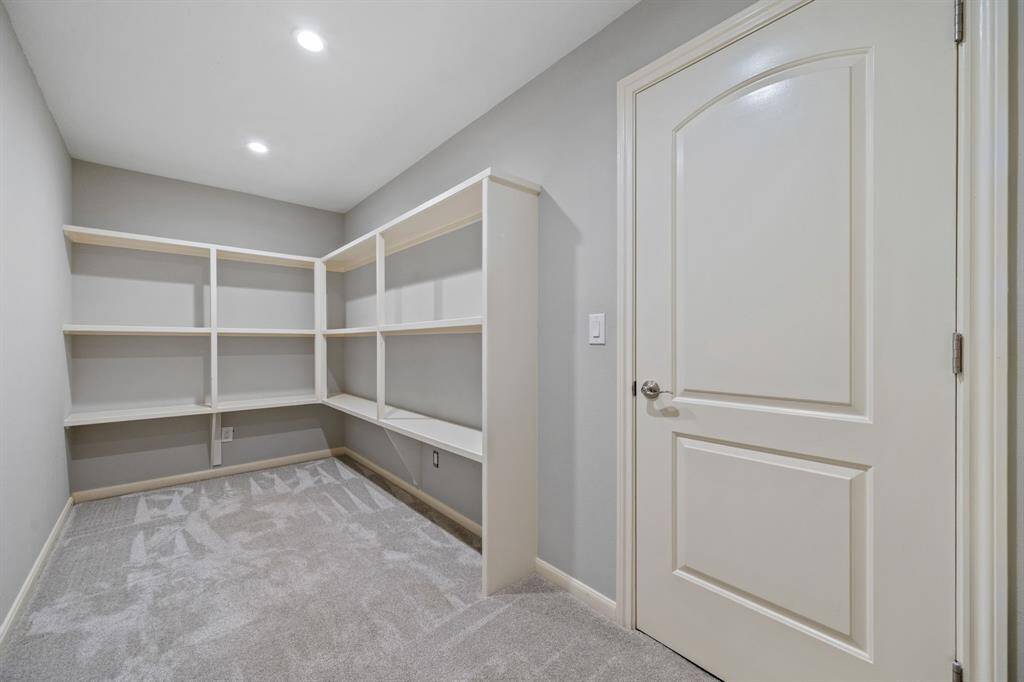 Large storage room.