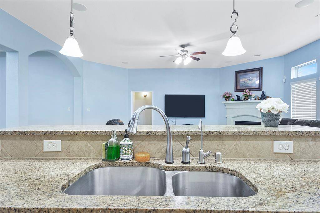 Great view from you kitchen sink.