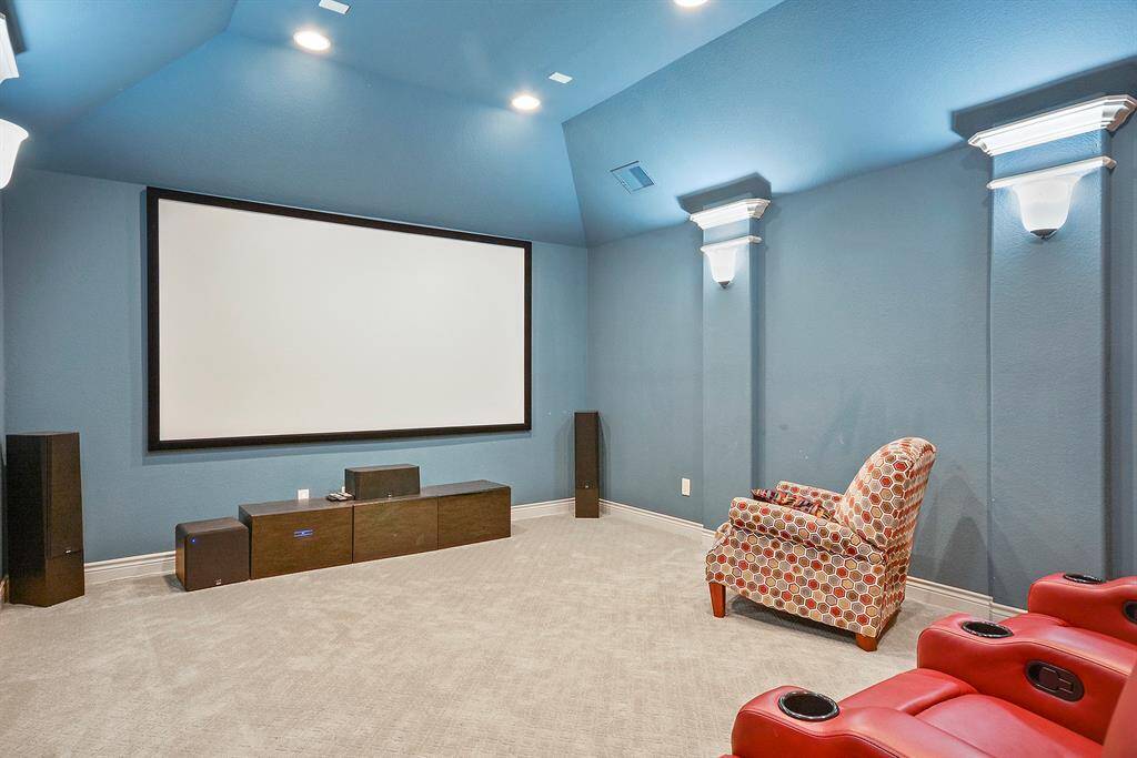 Another view of this grand Media room.