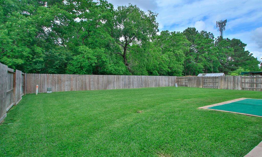 Enjoy added privacy and lovely views provided from the greenbelt behind.