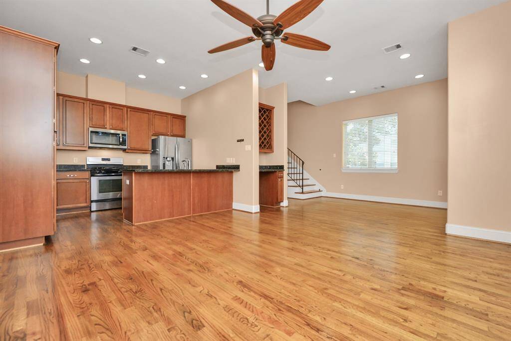 Living Room to Kitchen
