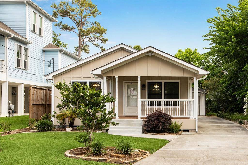 CUTE CURB APPEAL AND FRONT PORCH.