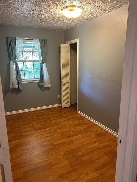 Bedroom 1 with double closets.