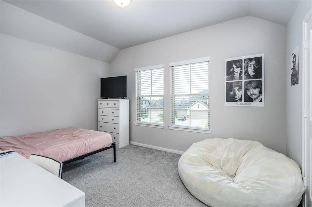 Secondary bedroom - this bedroom comes with its own character and charm!