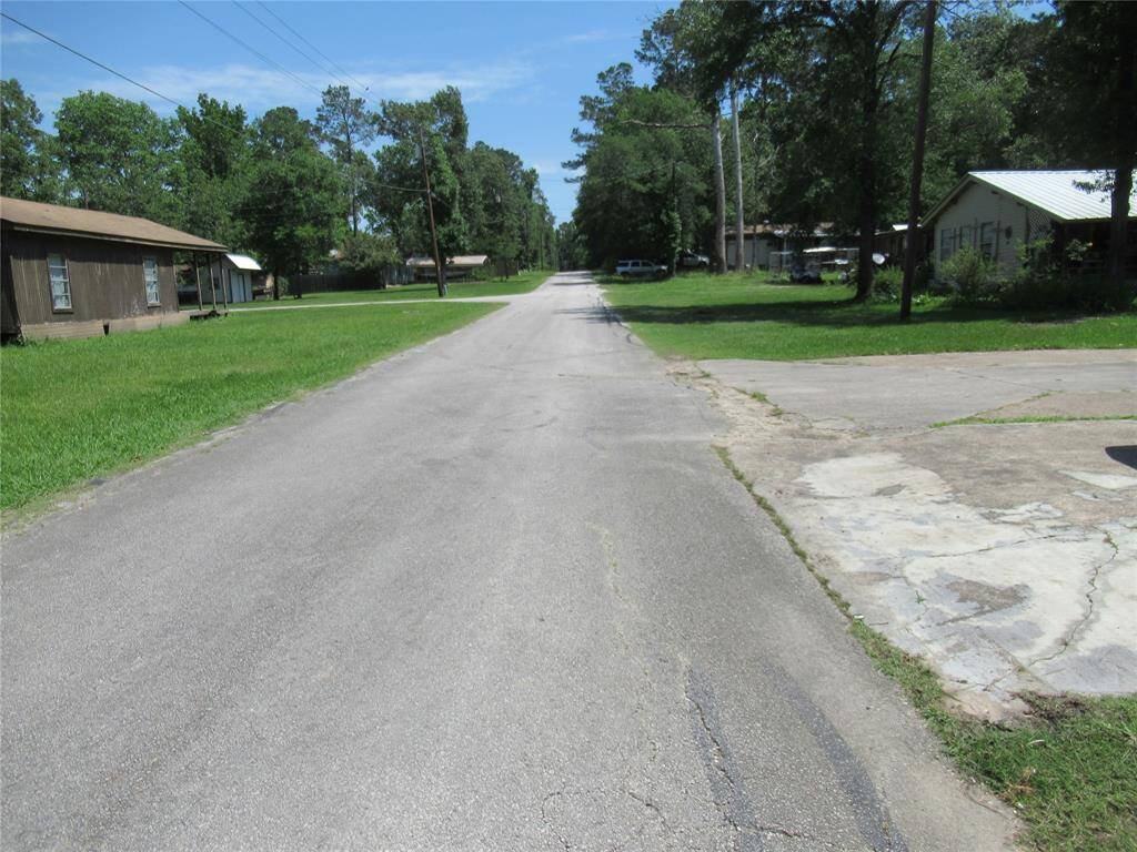 Looking down Noel from the lots.