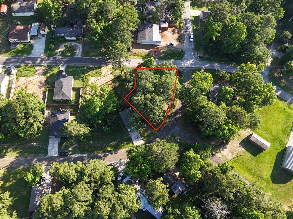 Another shot of the 2 lots on Noel and Plum Tree. Markers are approximate and must be verified with your Realtor.  These lots can be sold separately from the other 11. Call for details.