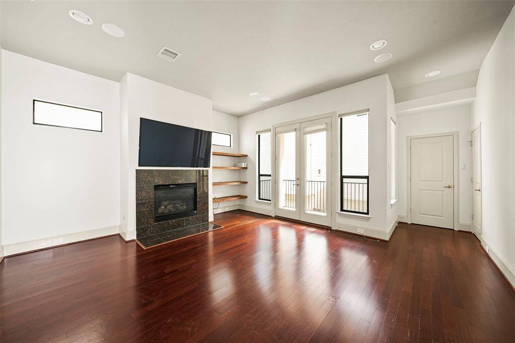 Open family room