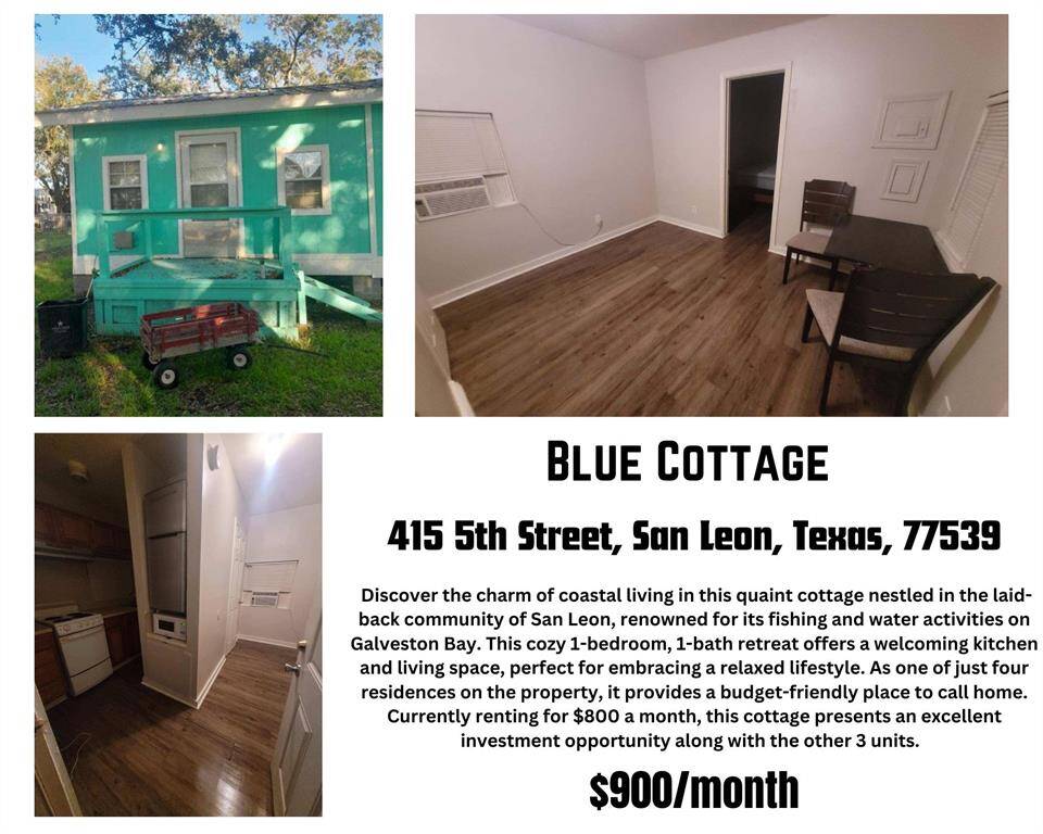 Information on the blue cottage