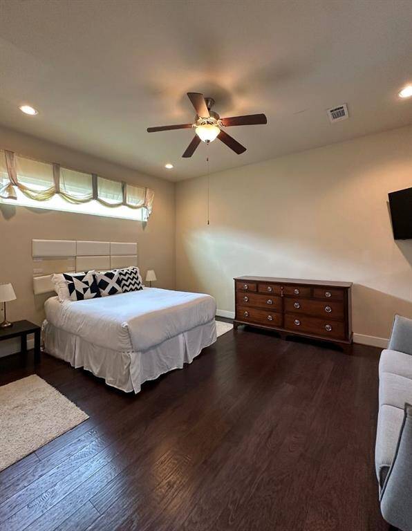Welcome to your master retreat! This retreat is situated on the 3rd floor secluded from the secondary bedroom on the 3rd floor which is great for privacy!