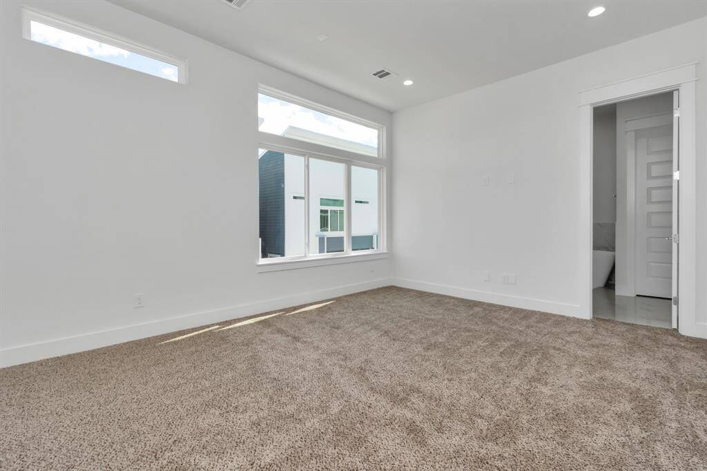 Primary bedroom on third floor