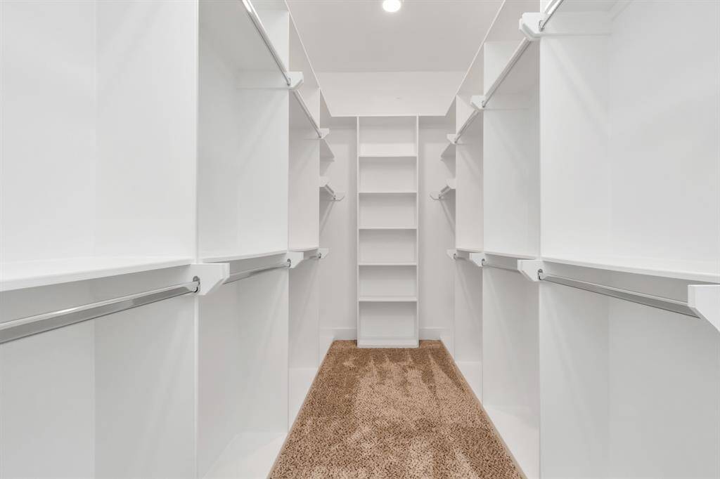 Primary closet