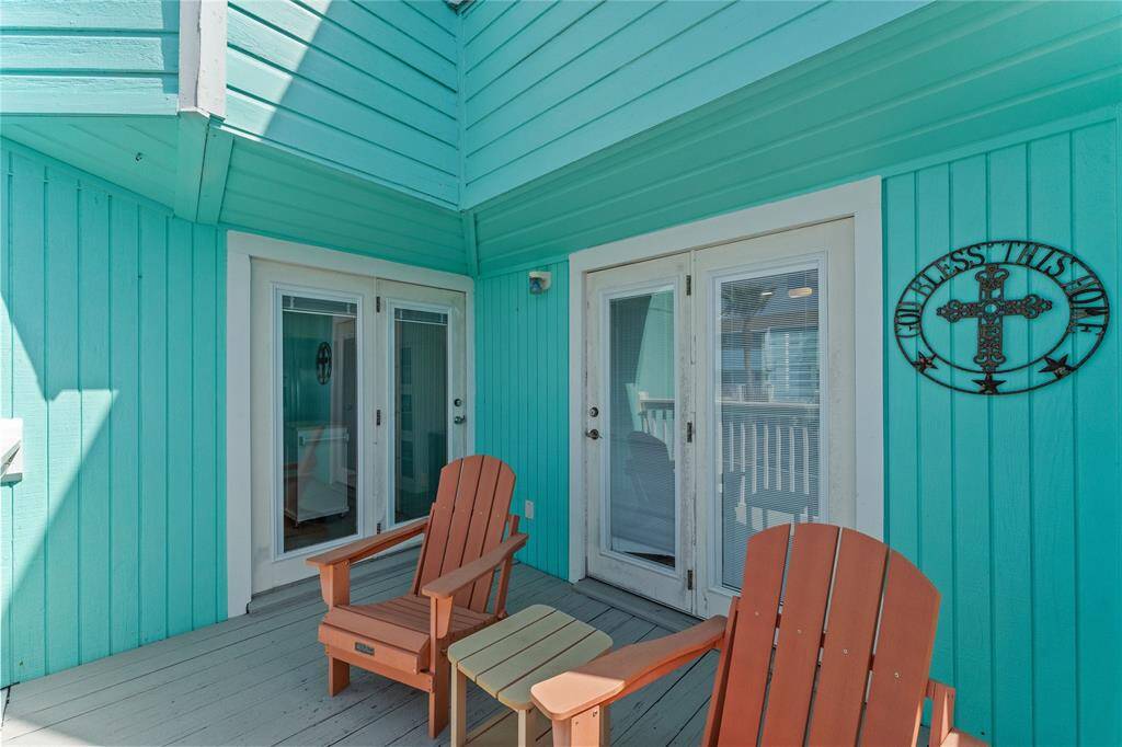 Deck off Kitchen and Living area