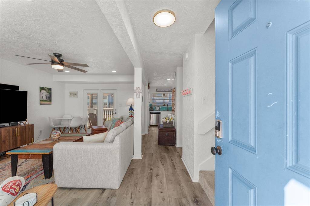 Enter into Living area