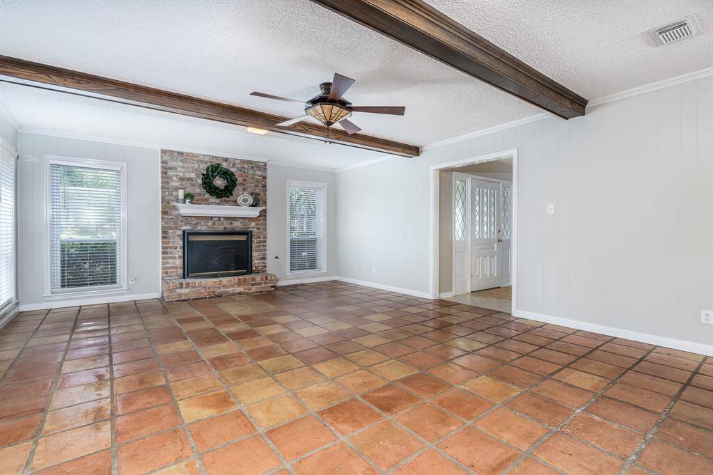 The space is so large it could be a living / dining leaving the other side of the home open to many possibilities.