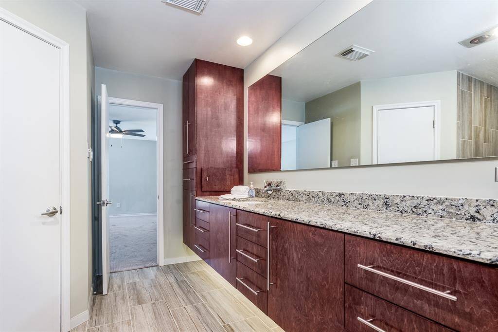 Updates include tower storage, granite counter, hardware...