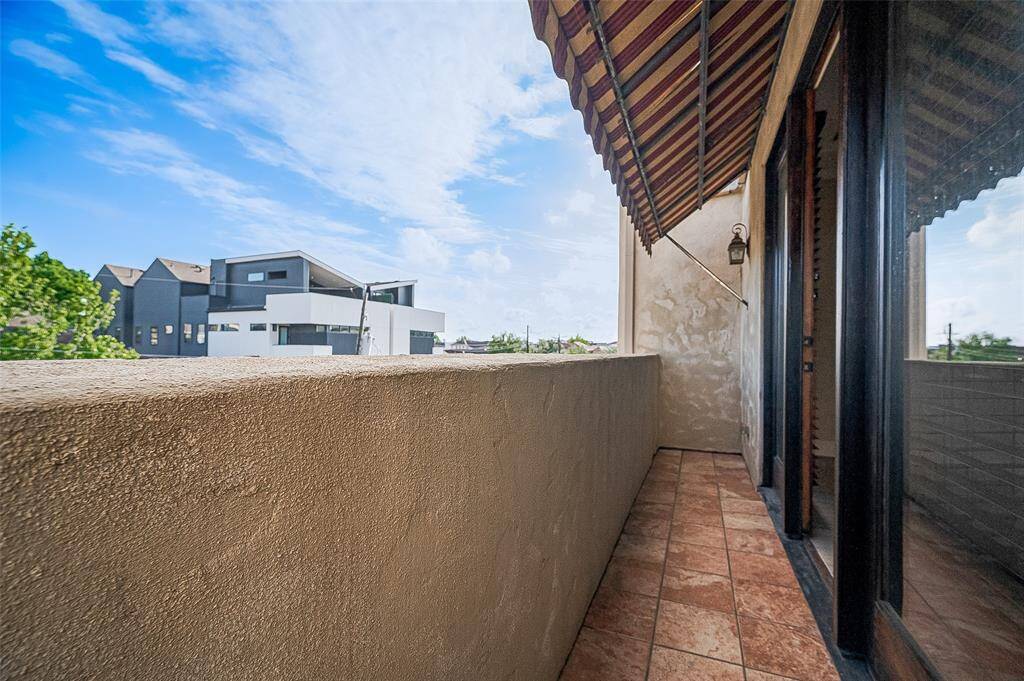 Balcony off Primary Bedroom