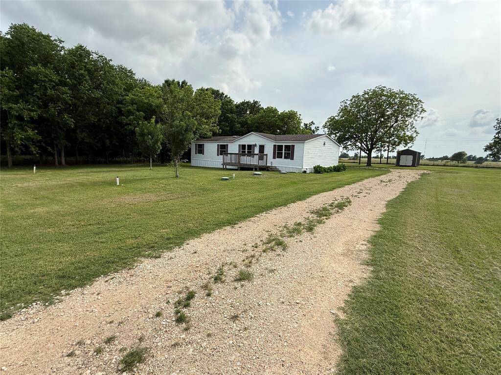 Front view from road
