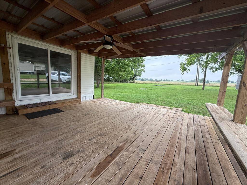 Back deck