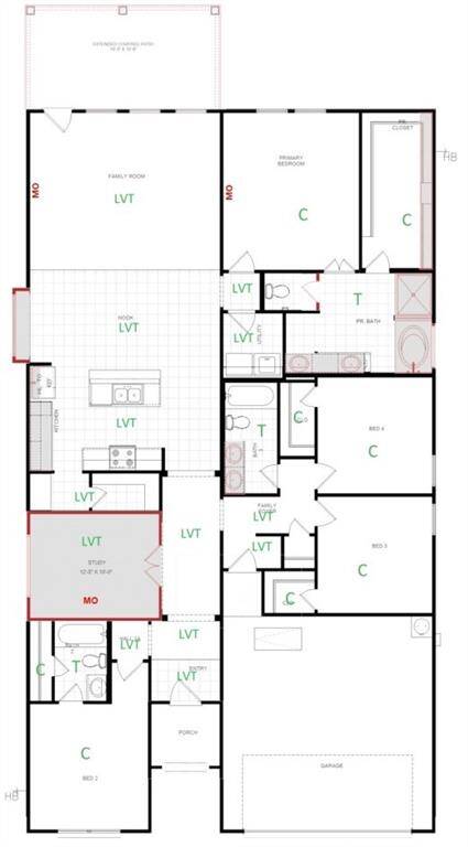 Olive III Floor Plan