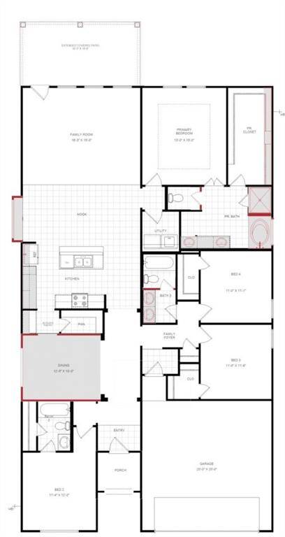Olive III Floor Plan