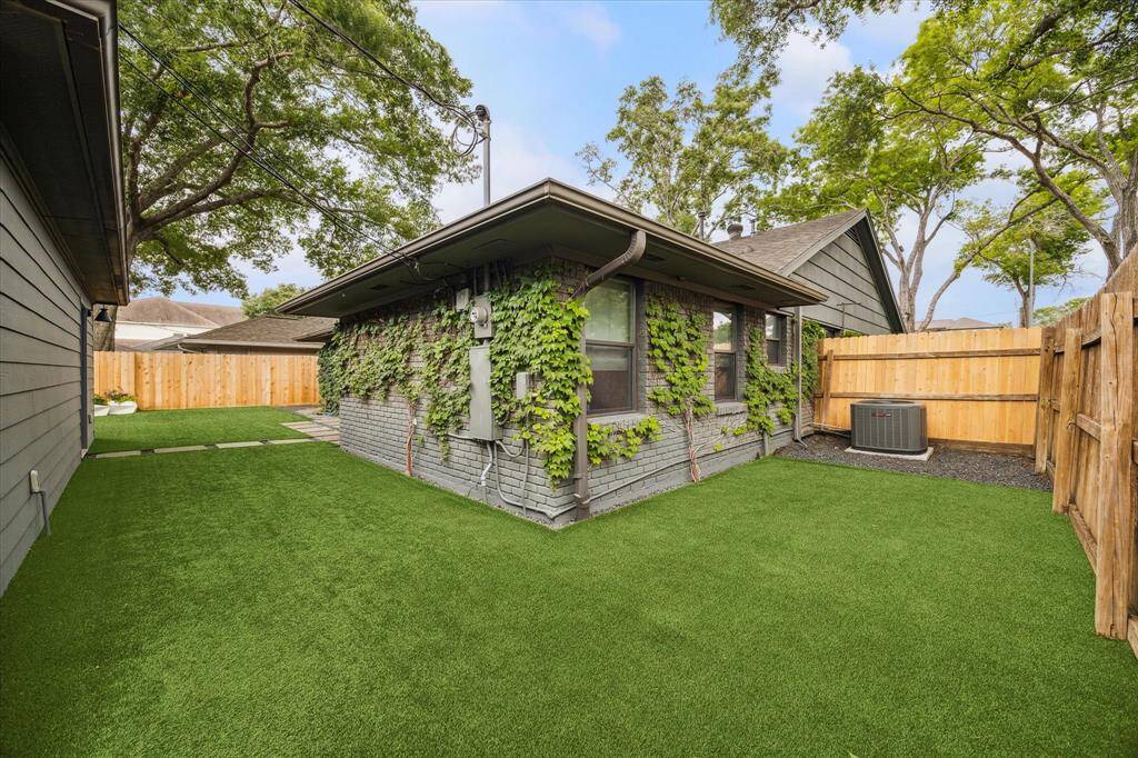 Side yard.