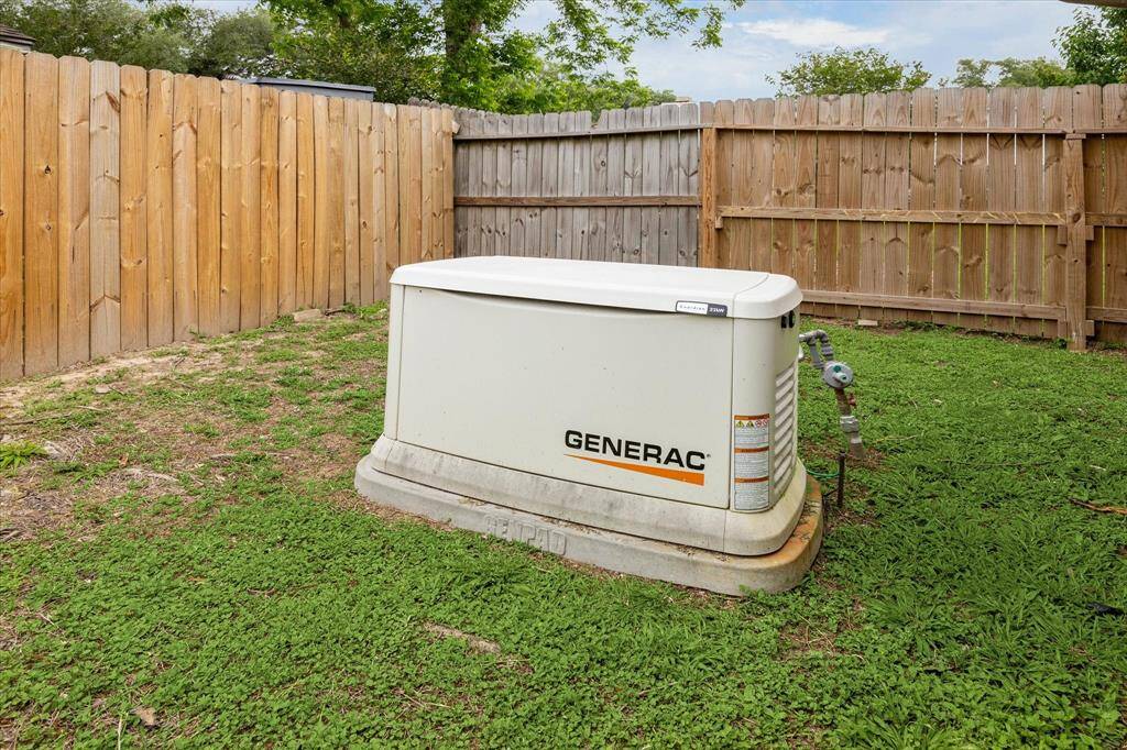 Featuring a whole home generator!