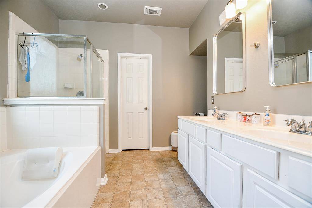 Primary bathroom.