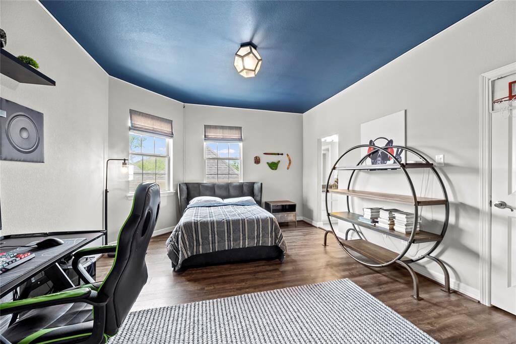 Whether a tiny prince or a little princess, this bedroom is the perfect size for expansion over the years. From the toddler stage to the teens, the rooms are considerate for growth and storage.