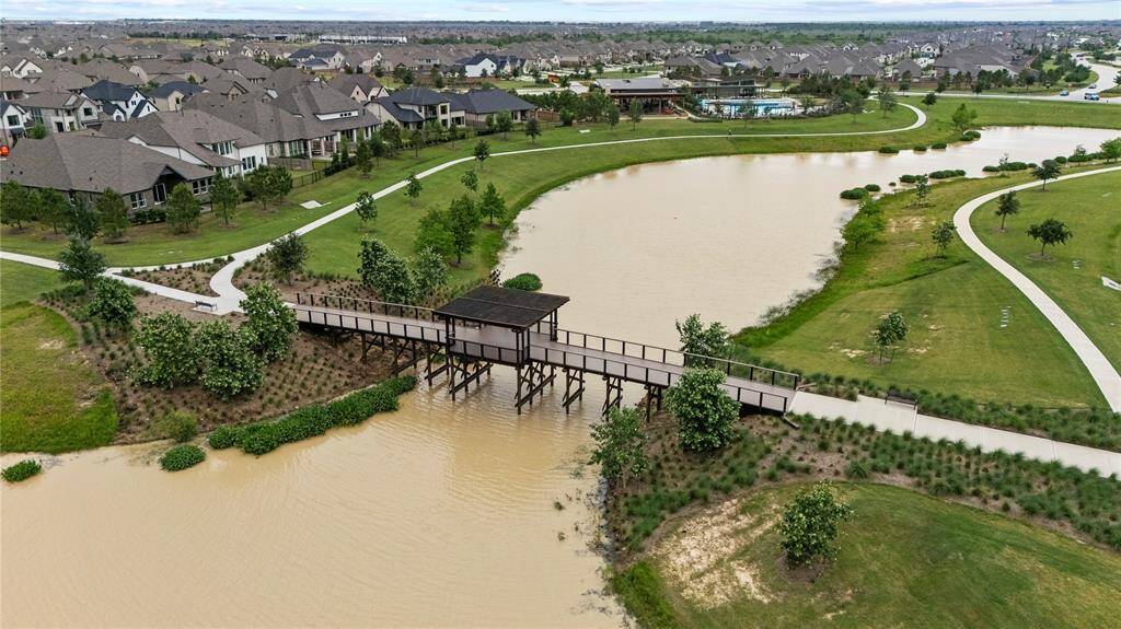 31-acre lake within the community.