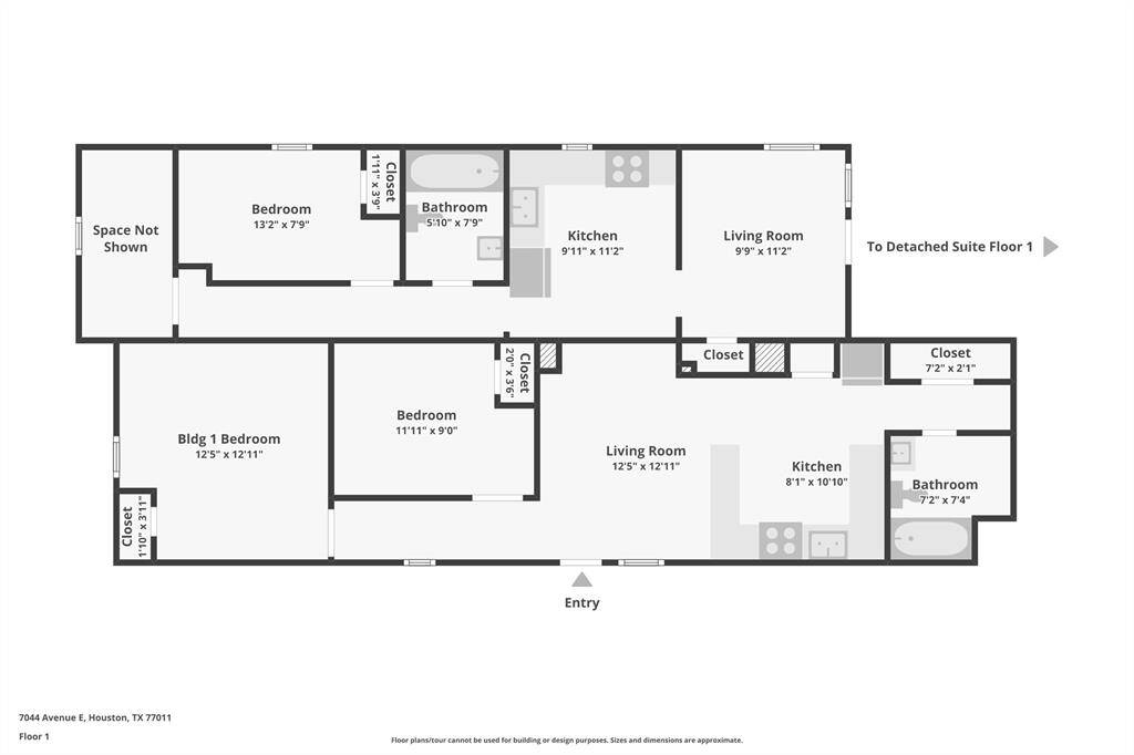 Front building floor map