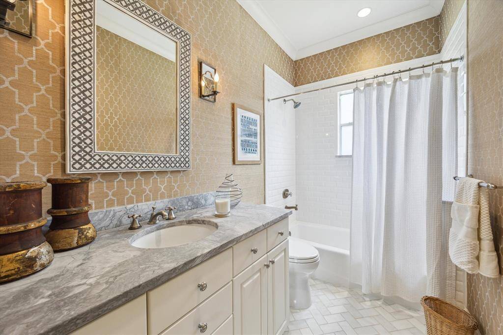 Hall bath