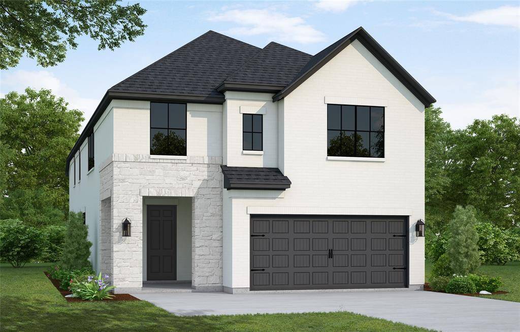 Westin Homes NEW Construction (Dominion, Elevation B) CURRENTLY BEING BUILT. Two story. 4 bedrooms. 3.5 baths. Spacious island kitchen open to Family room and informal dining room. Primary suite with large walk-in closet and Study. Three additional bedrooms and spacious game room upstairs. Covered patio and attached 2 car garage.