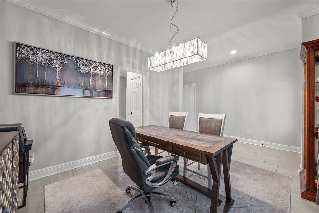 Open-concept dining area seamlessly connects to the kitchen, perfect for effortless entertaining.