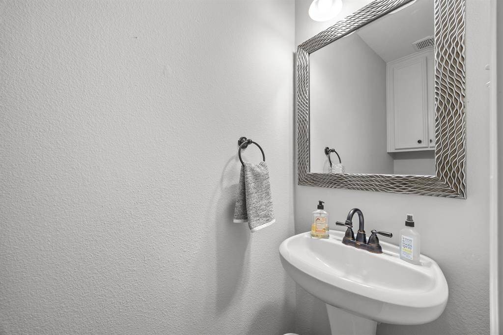 Half bathroom.