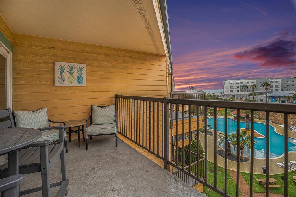 Check out this view from one of your two private balconies!!