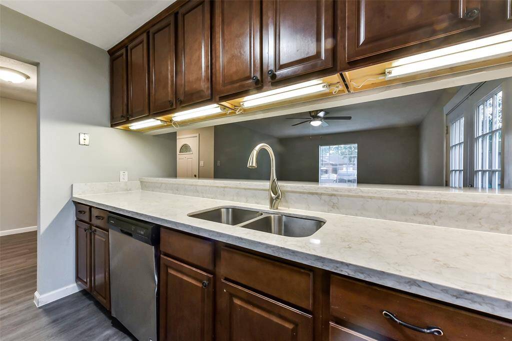 Tons of cabinet and counter space!